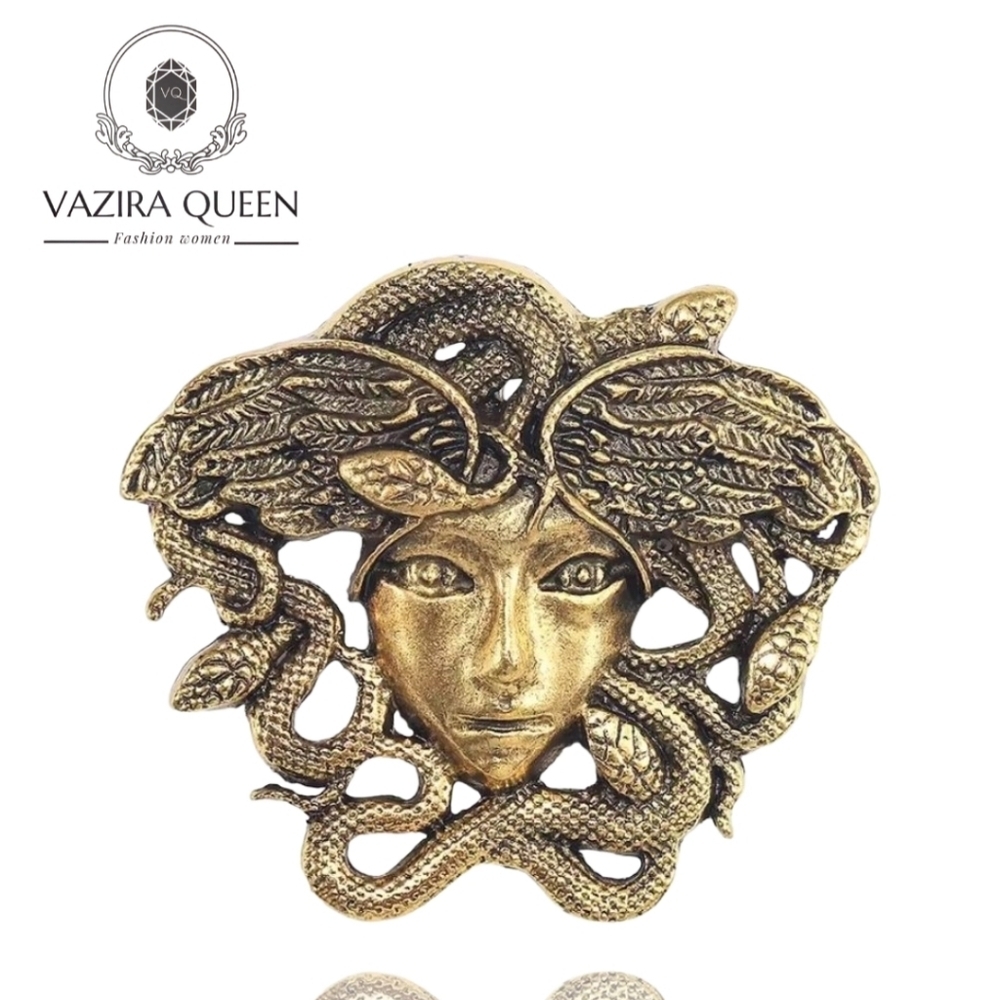 VQ Meduza Brooch